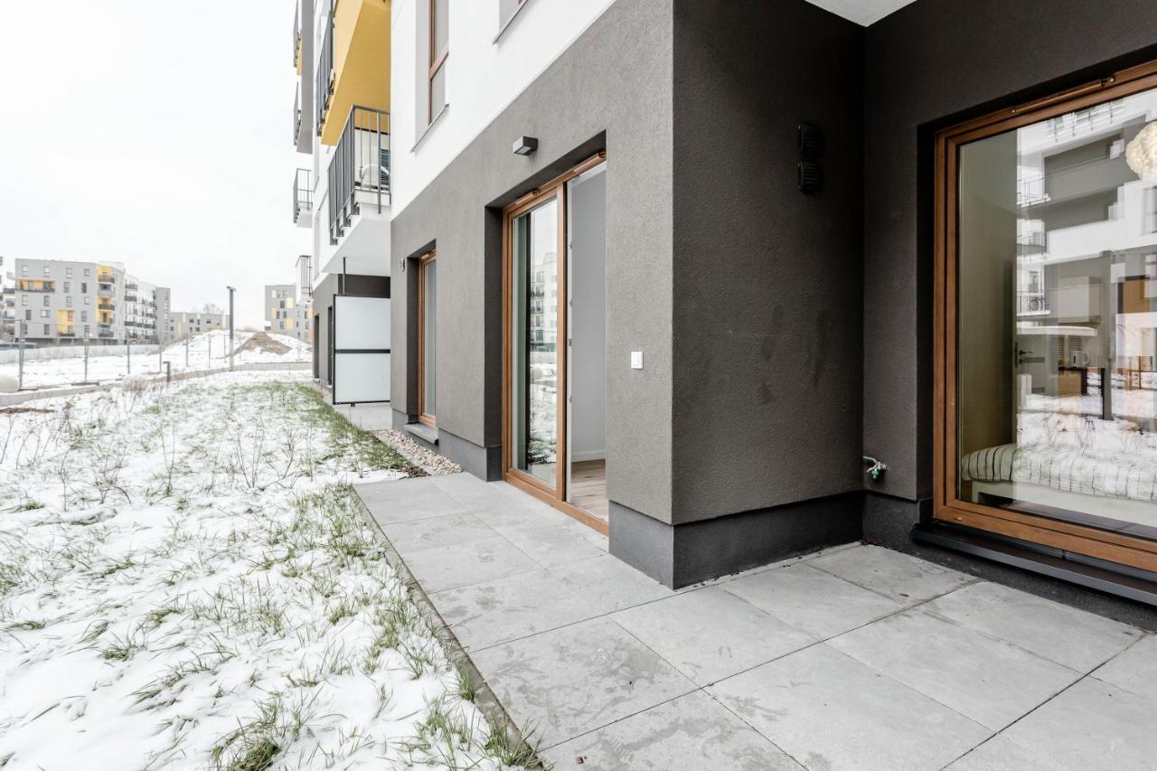 Chill Apartments Marywilska Warschau Exterior foto