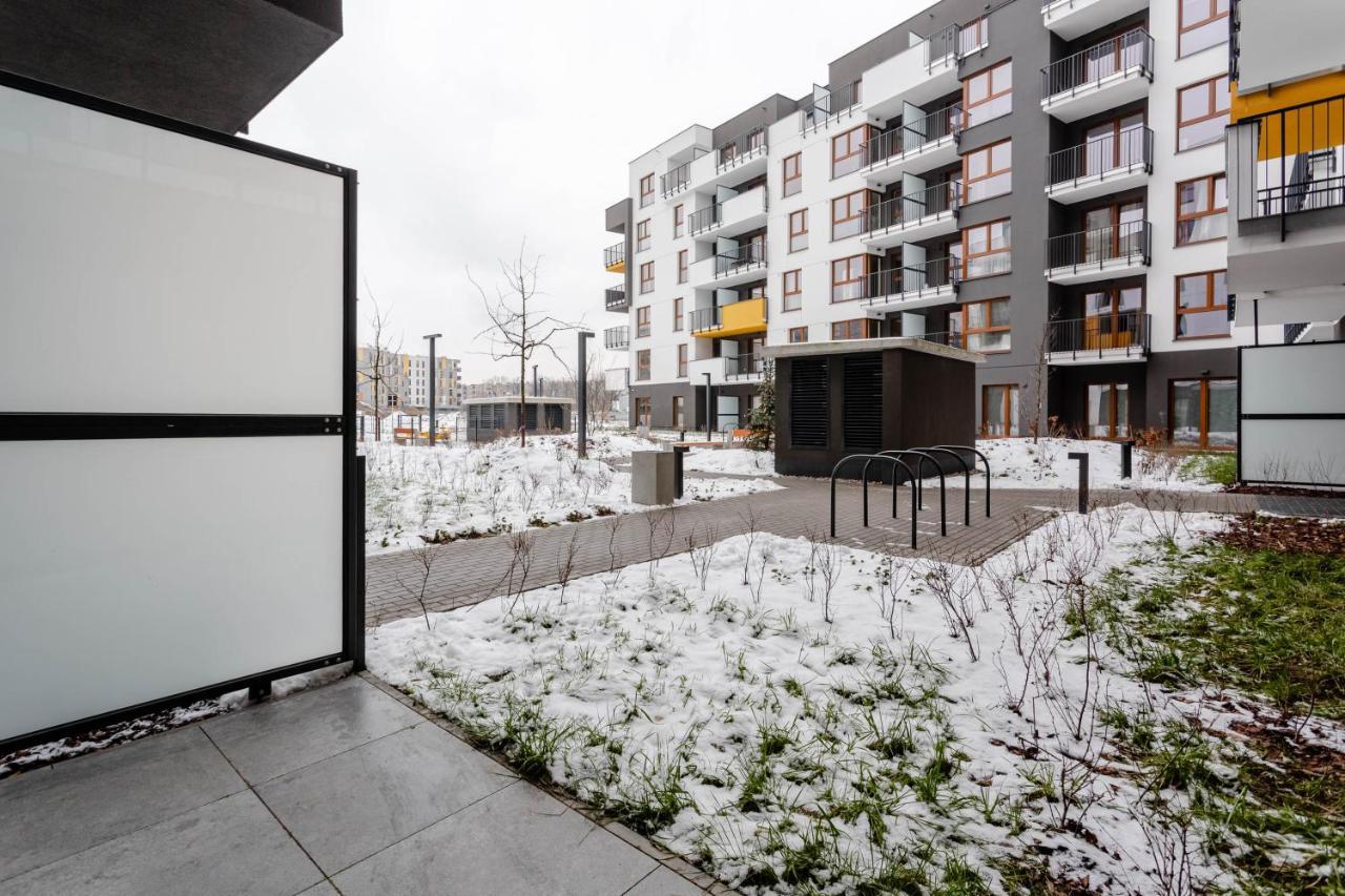 Chill Apartments Marywilska Warschau Exterior foto
